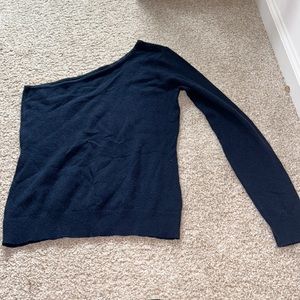 Navy Cashmere Worth One Arm Sweater